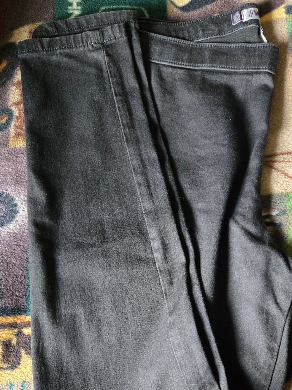 Jennifer Lopez Skinny Jeggings Jeans Black Denim Sz.12